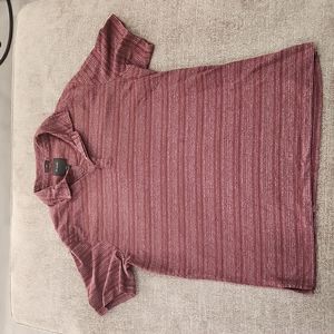 01.Algo Polo Style Shirt XL Slim Burgundy